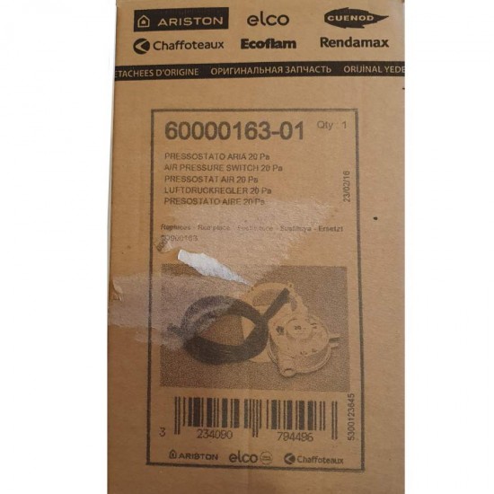 Presostat aer 20 Pa Ariston 60000163-01 Presostat aer 20 Pa Ariston 60000163-01